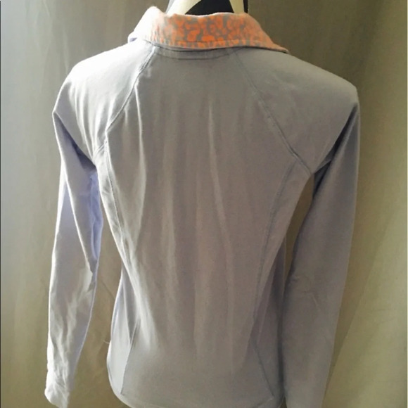 VS PINK LILAC QUARTER ZIP PULLOVER - Picture 3 of 4